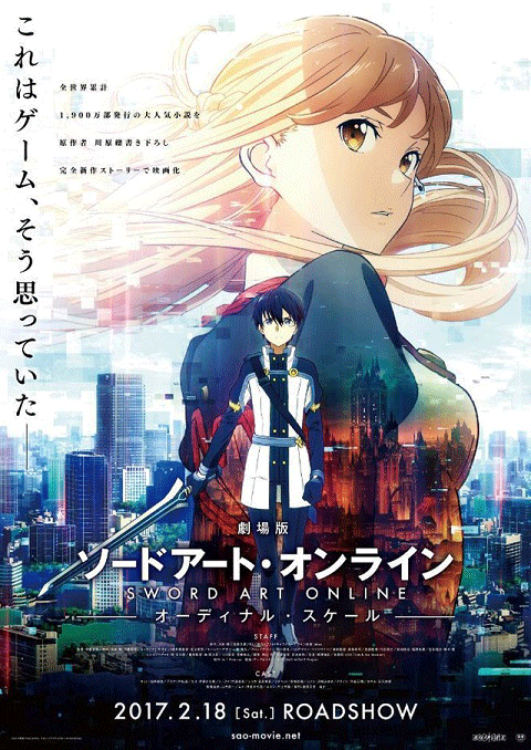 sword art online movie ordinal scale