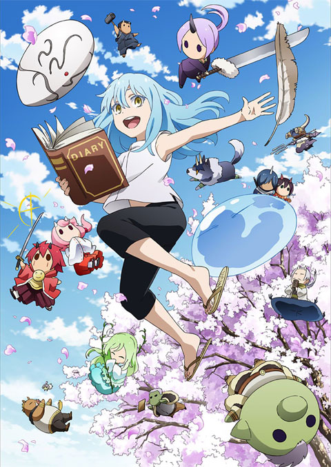 tensura nikki: tensei shitara slime datta ken เกิดใหม่ทั้งทีก็เป็นสไลม์ไปซะแล้ว